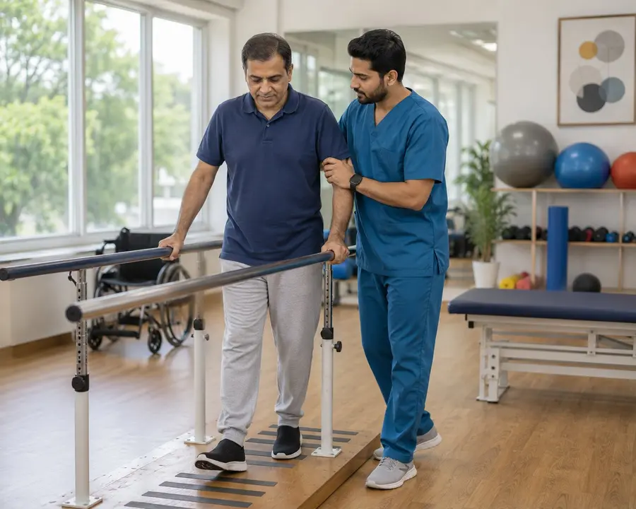 Nerve rehabilitation physiotherapy for Bell's Palsy and Erb's Palsy in Hyderabad